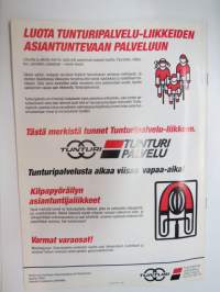 Tunturi 1986 / II Tunturipalvelu Oy tuoteluettelo - catalog