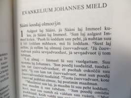 Evankelium Johannes Mield - Johanneksen evankeliumi  Inarinsaameksi