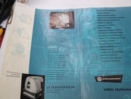 Volkswagen teollisuusmoottori -myyntiesite - brochure, industrial engine