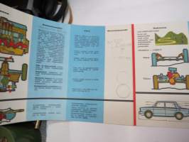 Simca 1000 -myyntiesite - brochure