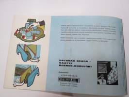 Simca 1000 -myyntiesite - brochure