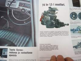 Toyota Corona -myyntiesite - brochure