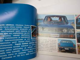 Toyota Carina 1600 -myyntiesite - brochure