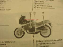 Suzuki RG125 owner´s manual käyttöohjekirja