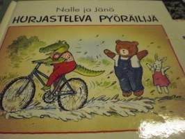 Nalle ja Jänö Hurjasteleva pyöräilijä