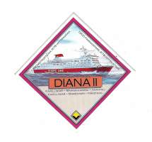 Diana II Viking Line tarra 7x7 cm