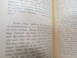 Ställningar och förhållanden i Finland - två föredrag  å Vetenskapsakademiens hörsal den 22 och 26 januari 1891 af Sven Palme -aikanaan Venäjälle menetetyn