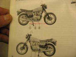 Suzuki GS500 ´81 owner´s manual käyttöohjekirja