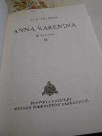 Anna Karenina I   suomennos eino kalima