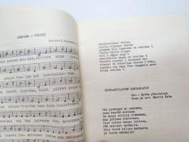 Ystävyyslauluja IV -song book