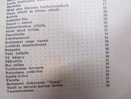 Ystävyyslauluja IV -song book