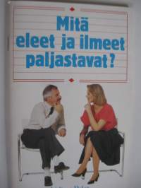 Mitä eleet ja ilmeet paljastavat