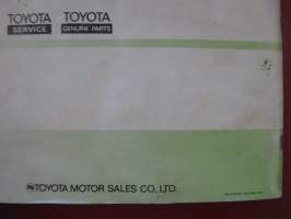 Toyota Corolla - Omistajan käsikirja