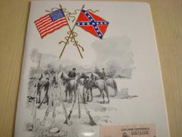 Civil War, USA:n sisällisota, Battle of Shiloh, 1962, USA, ensipäiväkortti, FDC. Hieno ja Harvinainen. Katso myös muut kohteeni, mm. noin 1 200 erilaista