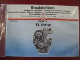 Deutz FL511/W Spare parts catalogue