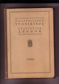 Helsingin kaupungin tilastollinen vuosikirja 1935