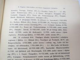 Festschrift  Herrn Professor  Dr J.A. Palmén zu Seienm 60. Geburtstage gewidmet von Schülern und Kollegen I-II -huomattavan tutkija ja tiedemiehen juhlakirja,