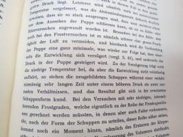 Festschrift  Herrn Professor  Dr J.A. Palmén zu Seienm 60. Geburtstage gewidmet von Schülern und Kollegen I-II -huomattavan tutkija ja tiedemiehen juhlakirja,