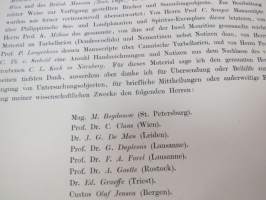 Monographie der Turbellarien I. Rhabdocoelida. -lahjoituskappale Helsingin Yliopiston Zoologian laitokselle, numeroitu 000028, &quot;Graz, 25. Mai 1909&quot;