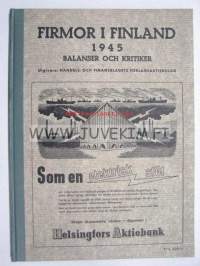 Firmor i Finland 1945