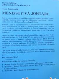 Mene(sty)vä Johtaja