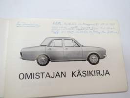 Ford Cortina 1969 -käyttöohjekirja