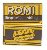 Romi - partateräkääre sisällä partaterä