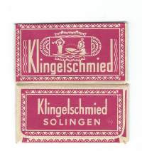 Klingelschmied - partateräkääre sisällä partaterä