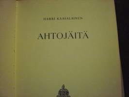 Ahtojäitä. Runoja