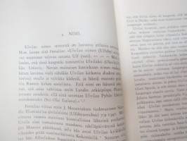 Ulvilan seurakunta - historiikki 1932 -history of Ulvila parish