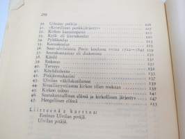 Ulvilan seurakunta - historiikki 1932 -history of Ulvila parish