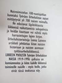 Liikkeen puolesta - Työväen Urheiluliiton naisia 1919-1996 matrikkeliteos -women in athletic clubs union