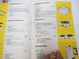 Piipposen Sarjatuote Oy - hinnasto / kuvasto 3.1.1977 -catalog