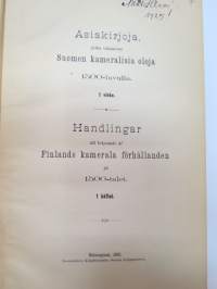 Todistuskappaleita Suomen historiaan II Asiakirjoja jotka valaisevat Suomen kameralisia oloja - asiakirjoja, jotka valaisevat Suomen Kameralisia oloja 1500-luvulla