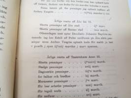 Todistuskappaleita Suomen historiaan II Asiakirjoja jotka valaisevat Suomen kameralisia oloja - asiakirjoja, jotka valaisevat Suomen Kameralisia oloja 1500-luvulla