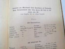 Todistuskappaleita Suomen historiaan III Asiakirjoja jotka valaisevat Suomen kameralisia oloja - asiakirjoja, jotka valaisevat Suomen Kameralisia oloja V vihko -