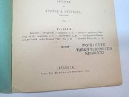 Brahestads Borgare- och Handelsskola - Årsberättelse öfver elfte läseåret 1892-93 afgifven af Gustaf F. Lönnbeck. Elevlistor -school annual report