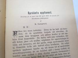 Brahestads Borgare- och Handelsskola - Årsberättelse öfver elfte läseåret 1892-93 afgifven af Gustaf F. Lönnbeck. Elevlistor -school annual report