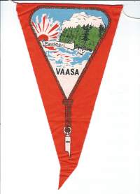 Vaasa  - matkailuviiri  28x17 cm