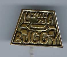 Buggy Latvia 75 - rintamerkki