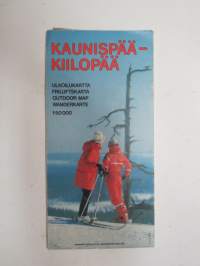 Kaunispää - Kiilopää ulkoilukartta / friluftskarta / outdoor map / wanderkarte 1:50 000