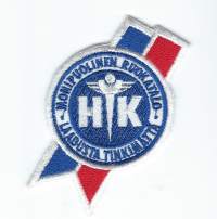 HK - tuotemerkki,  hihamerkki