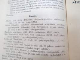 Biisamimyyrä (Fiber Zibethicus), kirjassa runsaasti merkintöjä ja irtoliuskoja jokunen - lienee jonkun tutkijan käytössä ollut kappale? V. Korvenkontio?