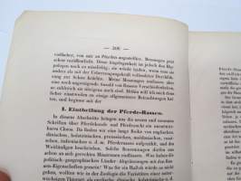 Hippologische Beiträge, vom Akadem. A. von Middendorff (Mit drei lithographirten Tafeln.) 16 / 28 Märtz 1855 St. Petersbourg -tieteelliseen sarjajulkaisuun