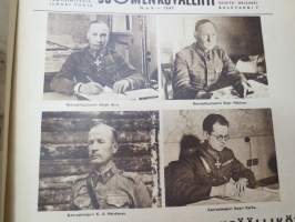 Suomen Kuvalehti 1947 nr 6, ilmestynyt 8.2.1947, sis. mm. seur. artikkelit / kuvat / mainokset; Kansikuva eduskunnan puhemies K.A. Fagerholm ja ensimmäinen