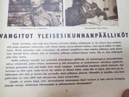 Suomen Kuvalehti 1947 nr 5, ilmestynyt 8.2.1947, sis. mm. seur. artikkelit / kuvat / mainokset; Kansikuva eduskunnan puhemies K.A. Fagerholm ja ensimmäinen