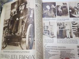 Suomen Kuvalehti 1947 nr 6, ilmestynyt 8.2.1947, sis. mm. seur. artikkelit / kuvat / mainokset; Kansikuva eduskunnan puhemies K.A. Fagerholm ja ensimmäinen