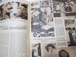 Suomen Kuvalehti 1947 nr 6, ilmestynyt 8.2.1947, sis. mm. seur. artikkelit / kuvat / mainokset; Kansikuva eduskunnan puhemies K.A. Fagerholm ja ensimmäinen