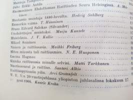 Raittiuden Ystävät 1883 - 1908 - 25-vuotishistoriikki -sobriety society history