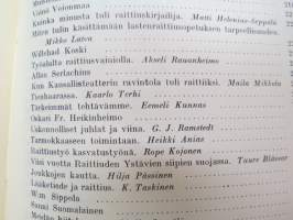 Raittiuden Ystävät 1883 - 1908 - 25-vuotishistoriikki -sobriety society history